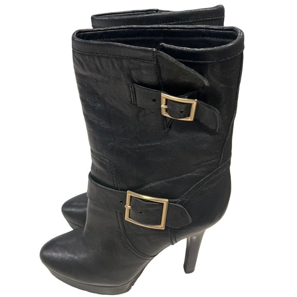 NWOB Jimmy Choo London‎ Dylan Women’s Moto Boots size 39 - Picture 4 of 9